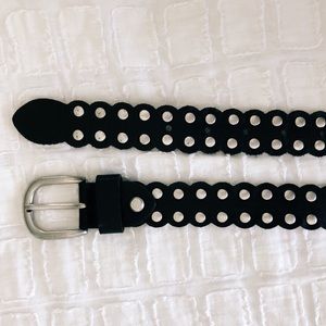 Brandy Melville Black Studded Belt